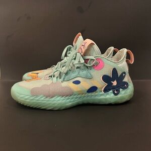 adidas Mint Green Floral Sneakers